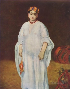 エドゥアール・マネ Painting - 東洋の衣装を着た若い女性 エドゥアール・マネ